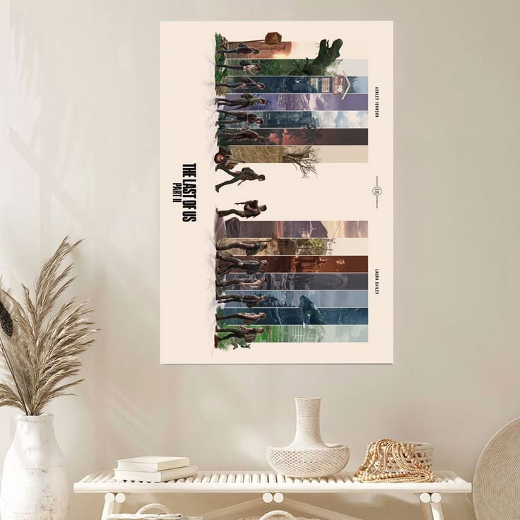 The Last Of Us Game Poster Action Game Home Decoration Poster Size 24''x36''