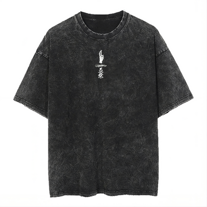 2-SIDED JUJUTSU KAISEN SYMBOL WASHED TEE
