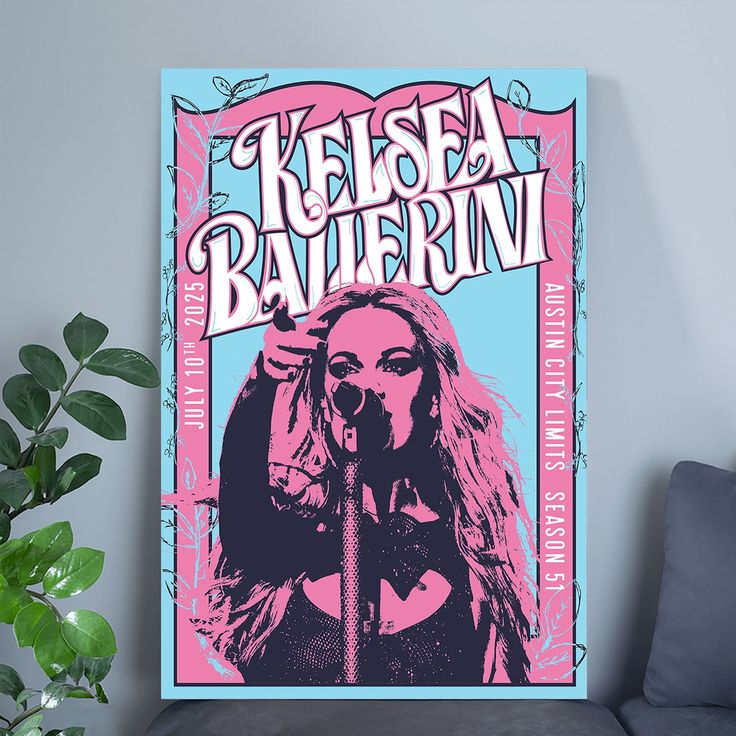 Kelsea Ballerini ACL Live At The Moody Theater July 10 2025 Poster Size 24''x36''