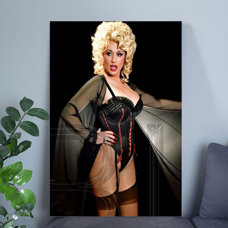 Music Poster Dolly Parton Photo Print Size 24''x36'