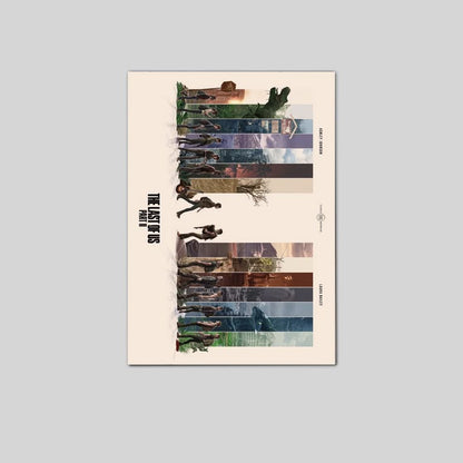 The Last Of Us Game Poster Action Game Home Decoration Poster Size 24''x36''