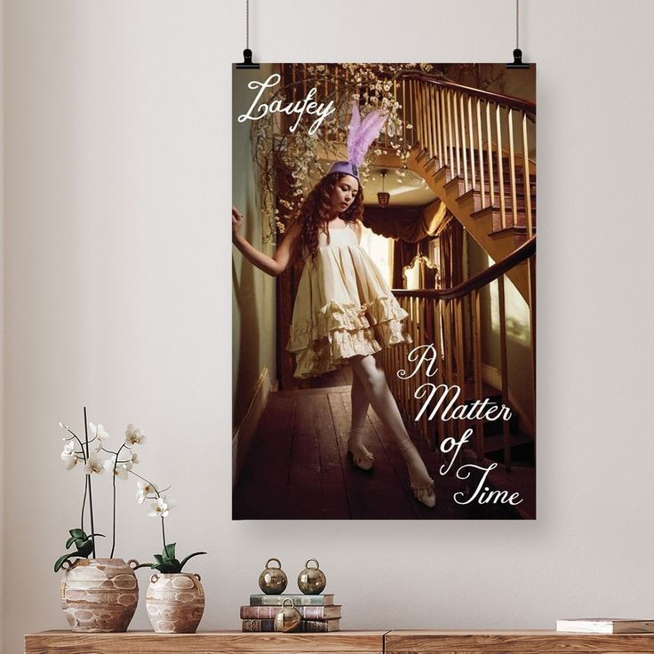 Laufey A Matter of Time Poster Vintage Elegance 2025 Size 24''x36''