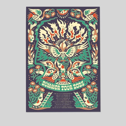 Phish Summer Tour 2025 Poster Size 24''x36''