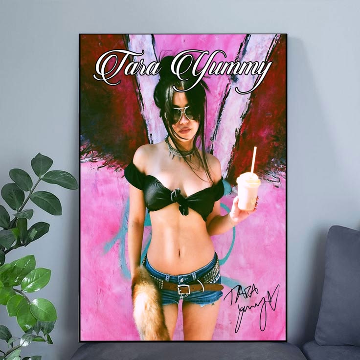 Tara Yummy Mindset DJ Poster Size 24''x36''