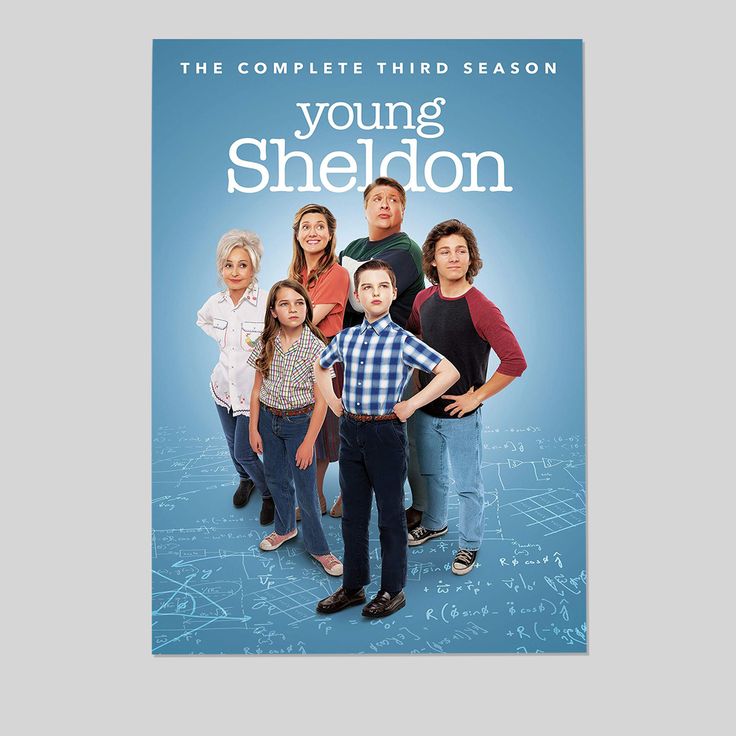 Generic Young Sheldon Movie Posters Funny People Children's Comedy Movies Poster For Home Office Living Room Decorations Size 24''x36''