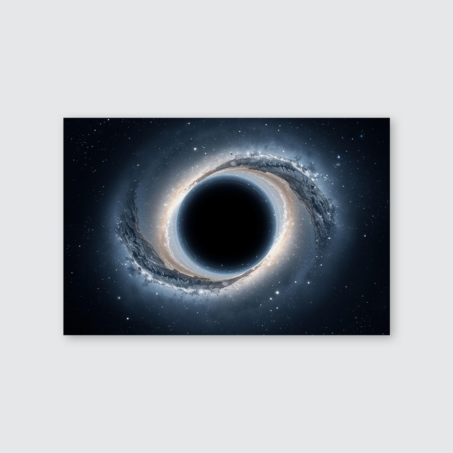 White Hole Poster, Theoretical Space Art, Astrophysics Print, Cosmic Poster