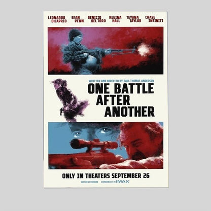 One Battle After Another Movie Poster Size 24''x36''