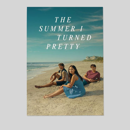Movie Poster - The Summer I Turned Pretty Poster 2025 Film - Vintage Style - Size 24x36