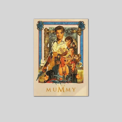The Mummy 1999 Brendan Fraser Adventure Fantasy Movie Poster Size 24''x36''