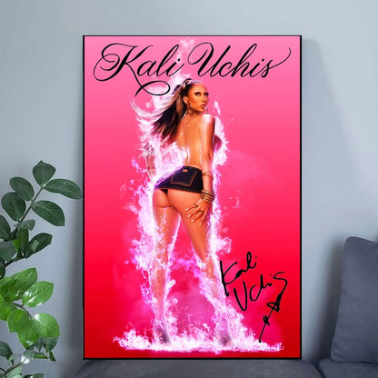 Kali Uchis Songwriter Prdocer And Singer Print Wall Home Decor Poster Size 24''x36''