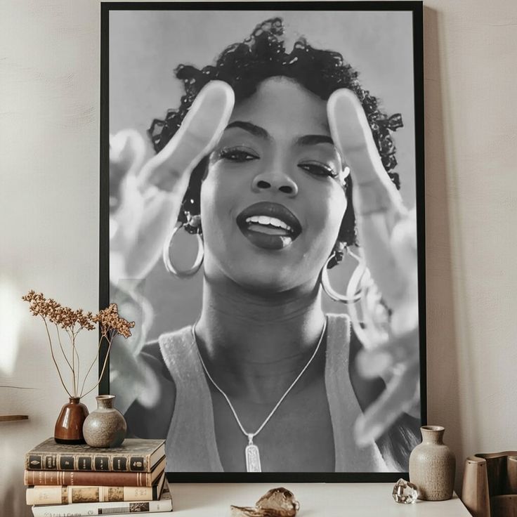 Lauryn Hill Poster Art Painting Wall Art Picture Decor Size 24''x36''
