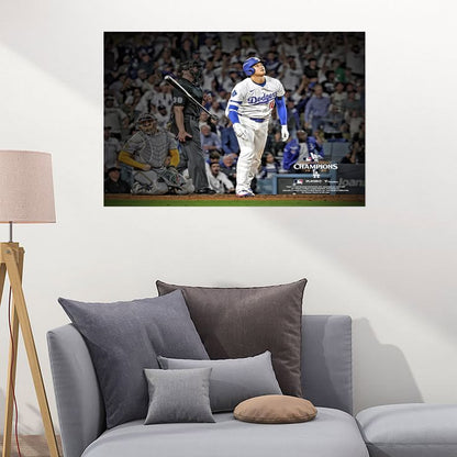Los Angeles Dodgers 2025 World Series Collectible Poster Size 24''x36''