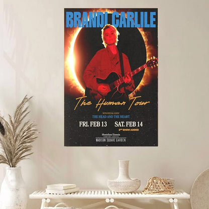 Brandi Carlile The Human Tour 2026 Poster Size 24''x36''