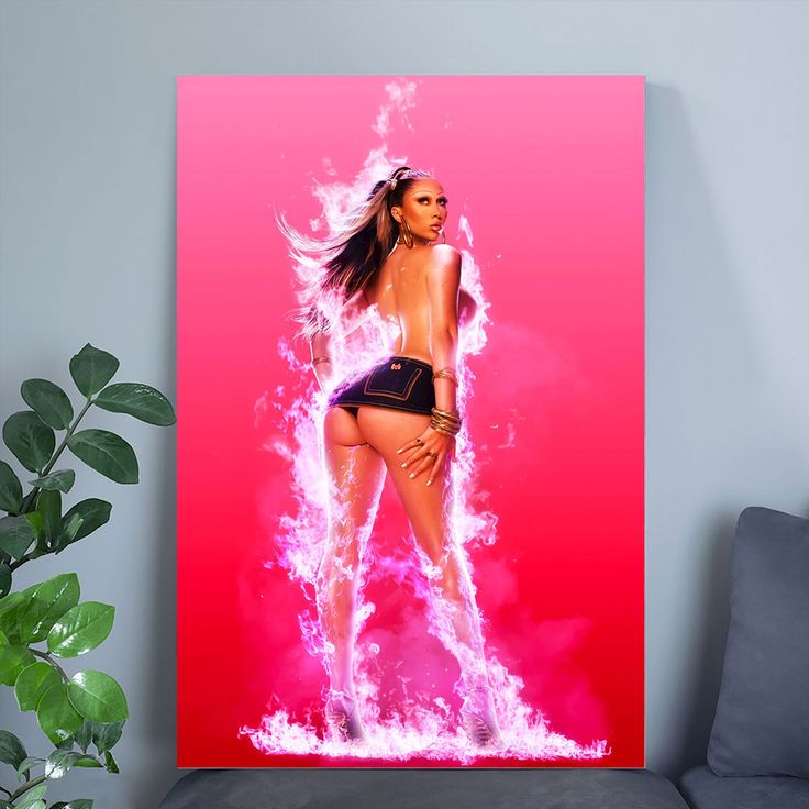 Kali Uchis Songwriter Prdocer And Singer Print Wall Home Decor Size 24''x36''