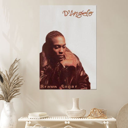 D'Angelo - Brown Sugar Album Art Poster Size 24''x36''