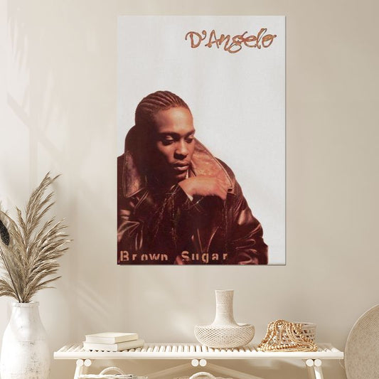 D'Angelo - Brown Sugar Album Art Poster Size 24''x36''