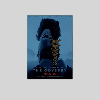 The Odyssey Poster, Epic Cinematic Movie Wall Art