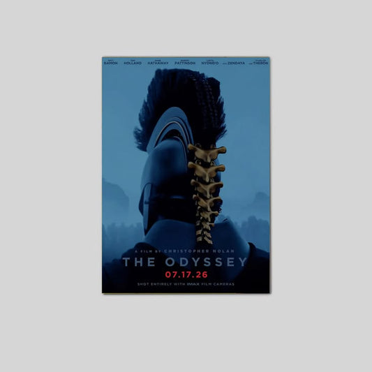 The Odyssey Poster, Epic Cinematic Movie Wall Art