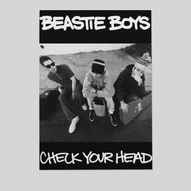 Beastie Boys Check Your Head Canvas Poster Wall Decorative Art Painting Size 24''x36''