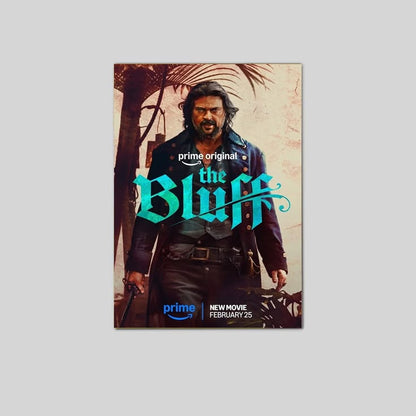 The Bluff Action Crime Movie February 2026 Poster Size 24''x36''