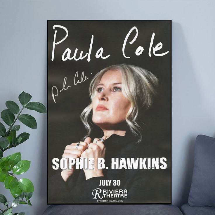 Paula Cole autographed 'I Don't Want To Wait...' Poster Size 24''x36''