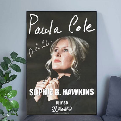 Paula Cole autographed 'I Don't Want To Wait...' Poster Size 24''x36''