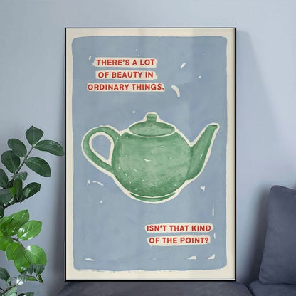 Lucky Shop The Office Wall Art, Pam Beesley Quote Poster Full Size 24''x36''