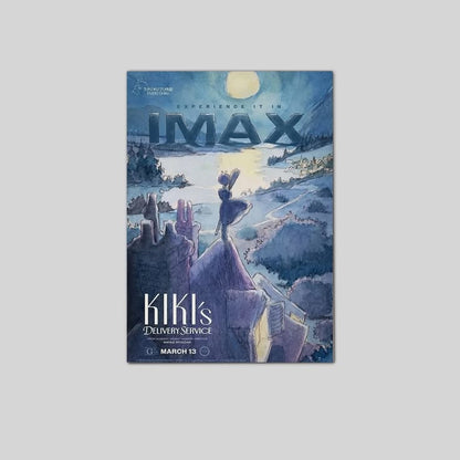 Kikis Delivery Service IMAX Experience March 13 Poster Size 24''x36''