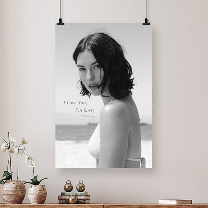 GRACIE ABRAMS I LOVE YOU I'M SORRY POSTER ALBUM COVER BEAUTIFUL POP MUSIC! Size 24''x36''