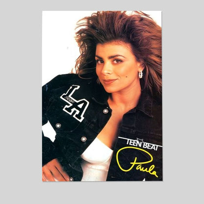 Music Poster - Paula Abdul Poster- Retro Style - Size 24x36