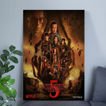 Movie Poster the series finale of stranger things Size 24''x36''