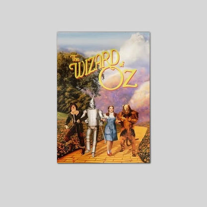 The Wizard of Oz Poster, Retro Movie Wall Art, Classic Home Decor Poster Size 24''x36''
