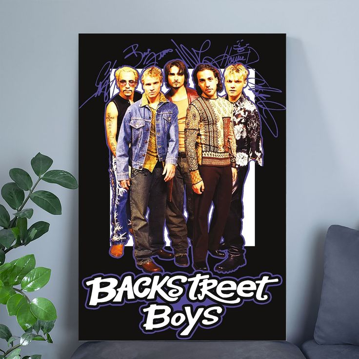 Backstreet Boys - Signatures Wall Poster Premium Unframed Version Size 24''x36''