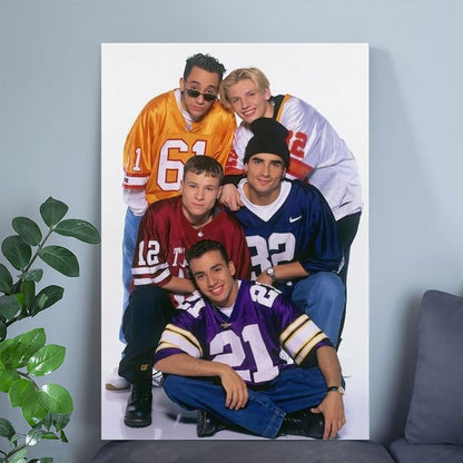 Backstreet Boys Canvas Poster Bedroom Decor Office Room Decor Gift Size 24''x36''