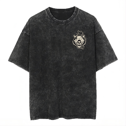 2-SIDED SOLO LEVELING "SHADOW BEAR SUMMON" SORONA WASHED TEE
