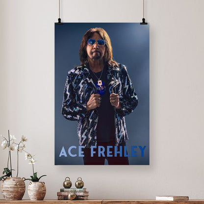 Ace Frehley Guitar Le.ge.nd Poster Size 24''x36''