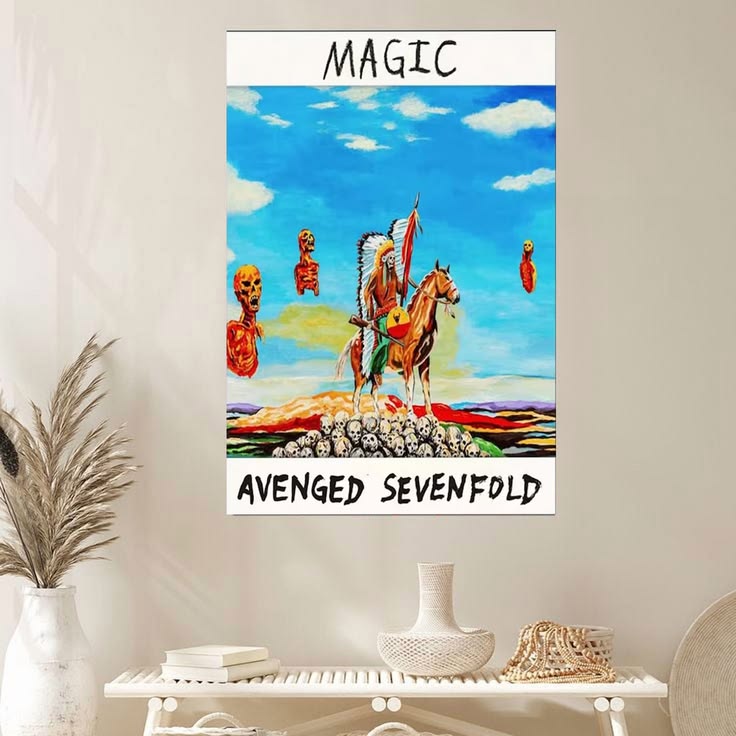 Avenged Sevenfold Magic Album Art Poster Full Size 24''x36''