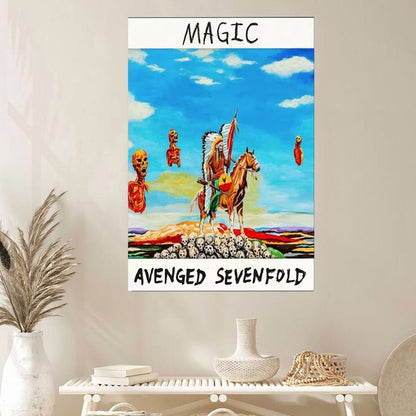 Avenged Sevenfold Magic Album Art Poster Full Size 24''x36''
