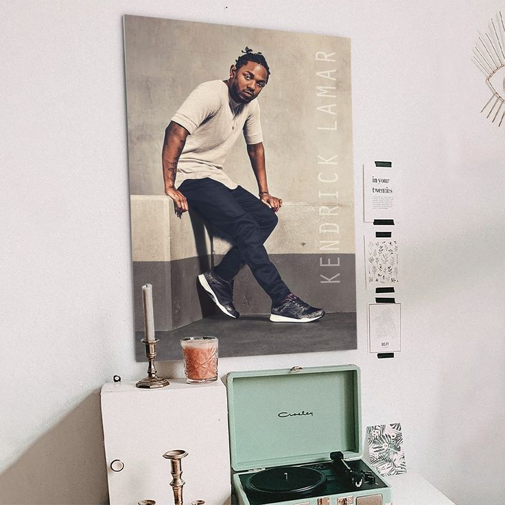 kendrick Lamar Poster Rapper Size 24''x36''