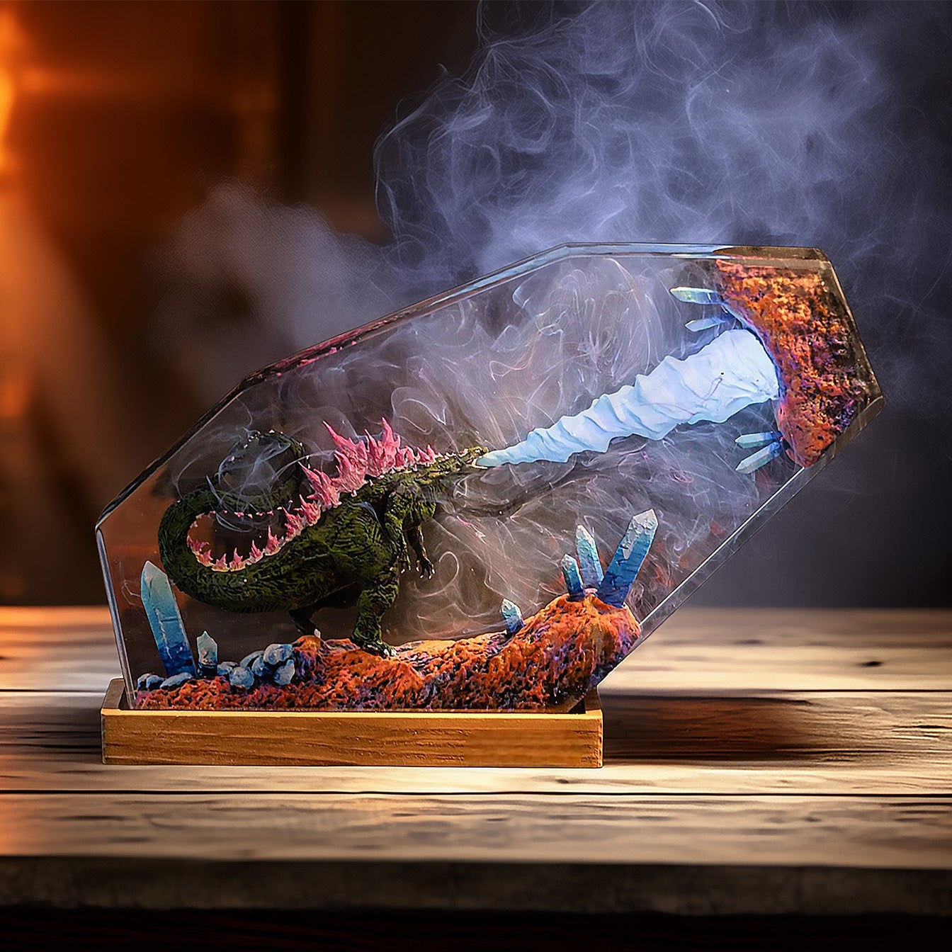 Atomic Titan Resin Epoxy Lamp