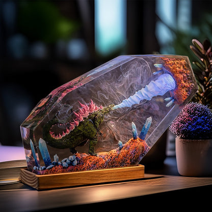 Atomic Titan Resin Epoxy Lamp