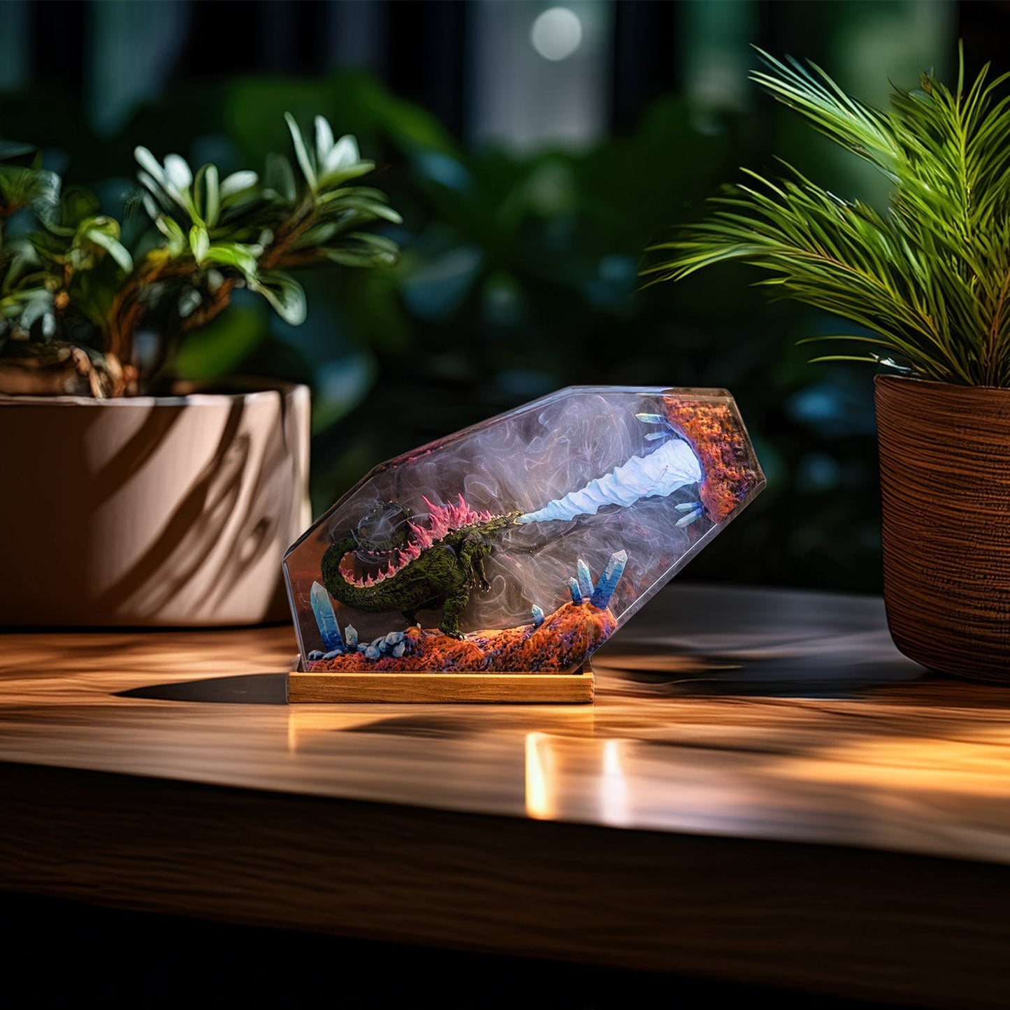 Atomic Titan Resin Epoxy Lamp
