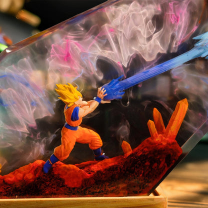 Energy Beam Warrior Resin Epoxy Lamp