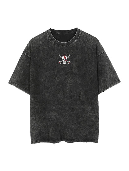 SHANKS HAKI 2-SIDED VINTAGE OVERSIZE TEE