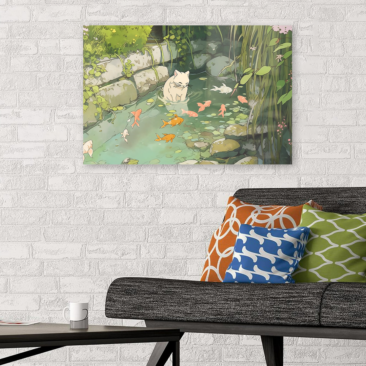 Zen Garden | Lofi Art, Printable Wall Art, Printable Digital Art, Lofi Wallpaper, Lofi Game Art