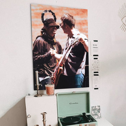 Music Poster- Oasis Comeback Tour 2025- Liam and Noel Gallagher Poster - Vintage Style - Size 24x36