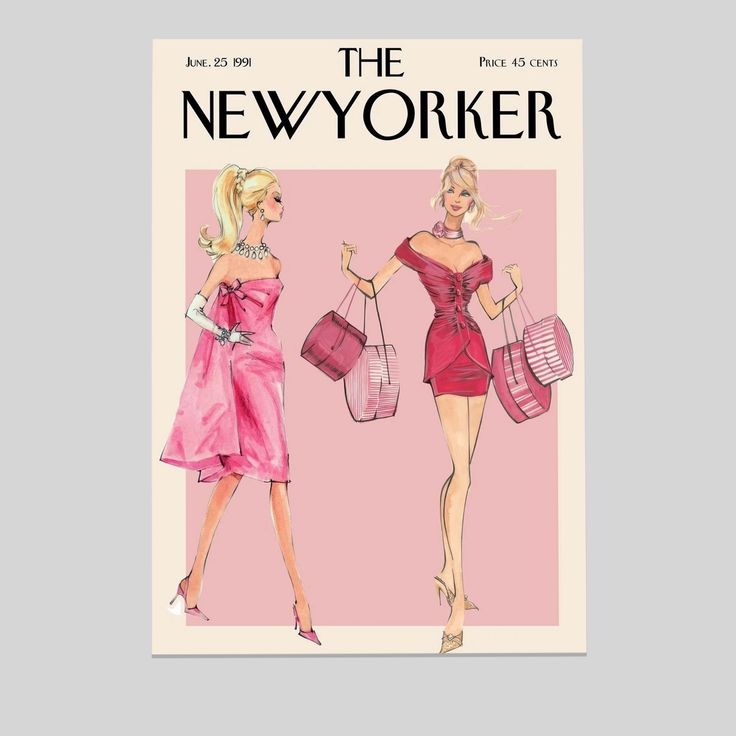 The New Yorker Poster - June 25, 1991 Fashion Edition Size 24''x36''