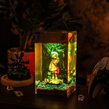 Coraline Resin Lamp