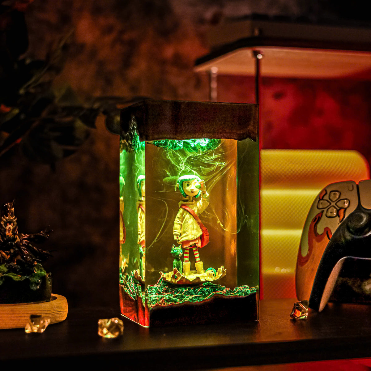 Coraline Resin Lamp