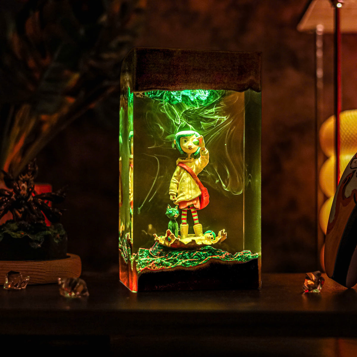 Coraline Resin Lamp